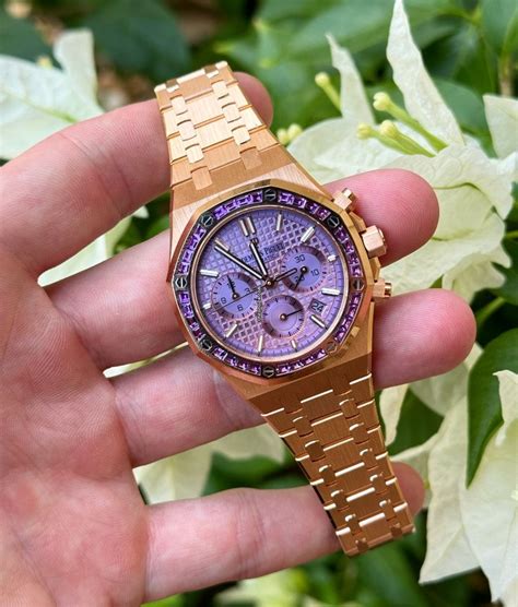 audemars piguet purple|Audemars Piguet amethyst.